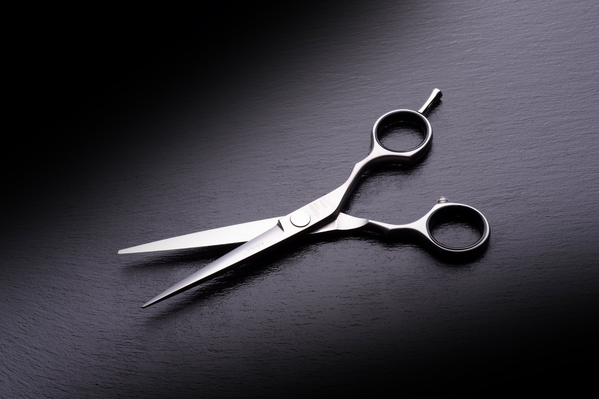 Vite piatta con ranelle in teflon forbice Hopy Focus - sistema di regolazione professionale